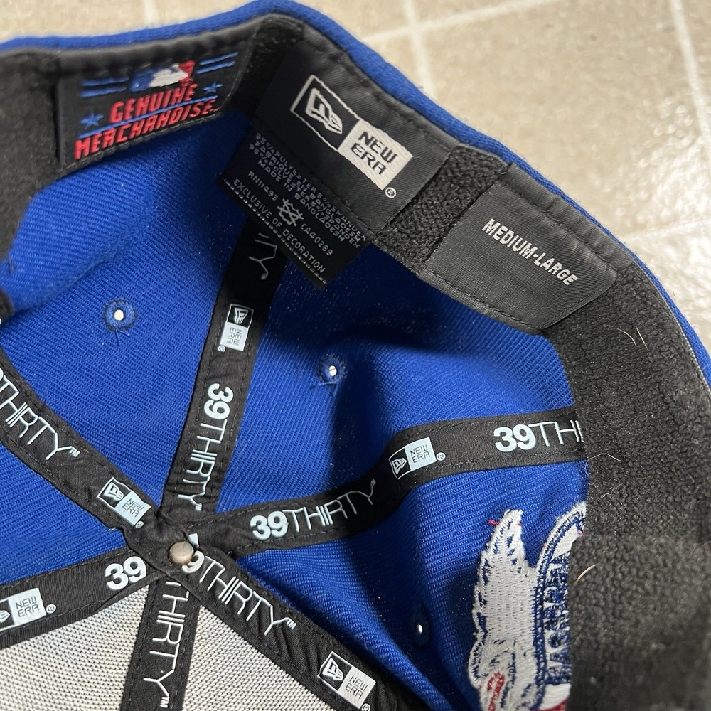 MLB‎ Toronto Blue Jays New Era 49Forty Baseball Hat Cap Leaf Logo Blue - Picture 5 of 5